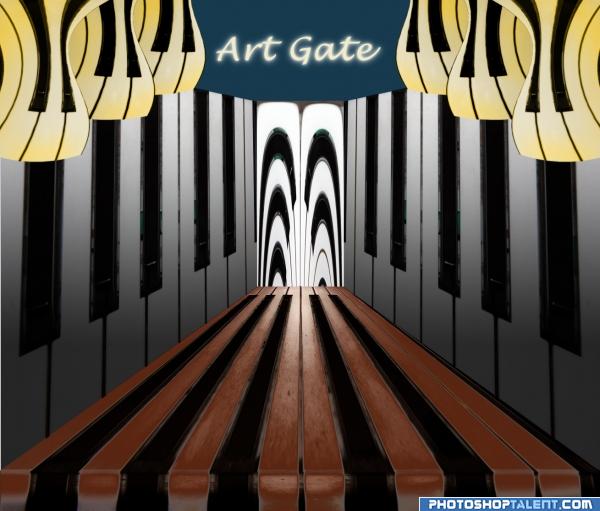 Creation of Art gate: Final Result